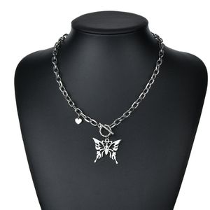 Butterfly Stainless Steel Necklace